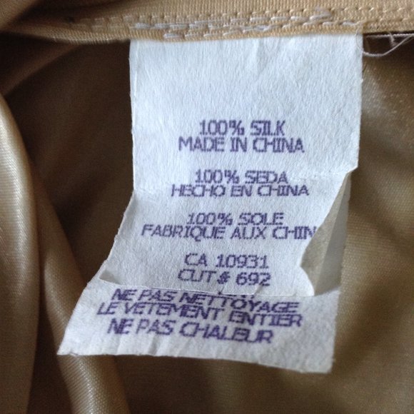 MARINA black and gold beaded blouse - Picture 6 of 6